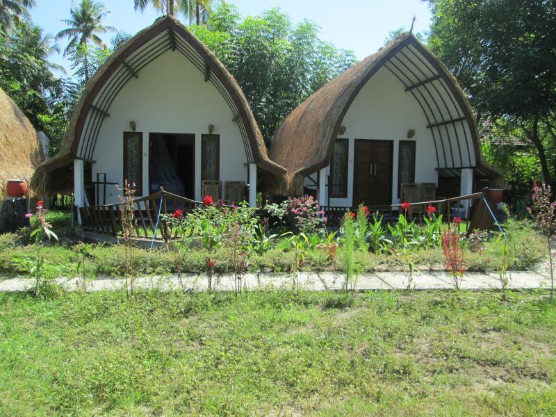 Mustika Ocean Lodge Gili Air Kültér fotó